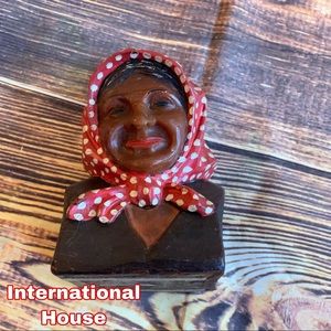 International House Mexican woman wax candle